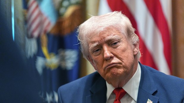 President Donald Trump has again castigated Australia for a supposed refusal to help the US in its war with Iran. 