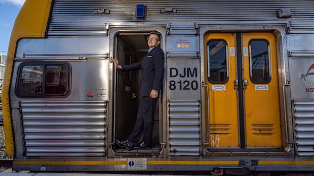 Ben Heavey, 23, had long aspired to come a driver of trains including the V-sets.