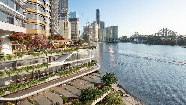 $2.5 billion Waterfront Brisbane project gets a facelift before it’s even built