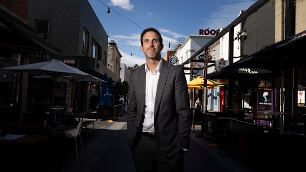 Committee for Geelong chief executive Michael Johnston 
