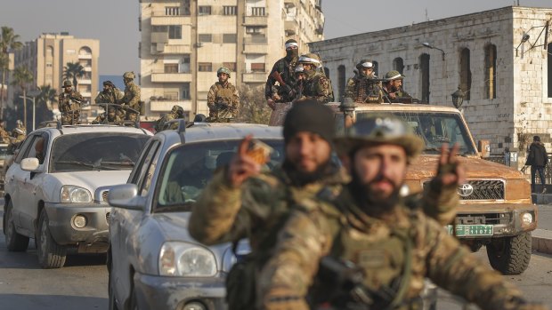 Countries close borders after rebels’ stunning advance against Assad