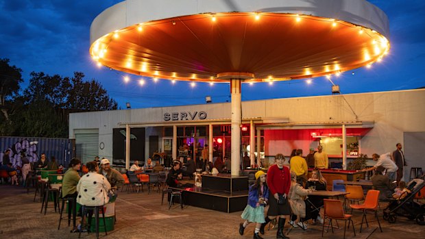 The Servo in Port Kembla. 