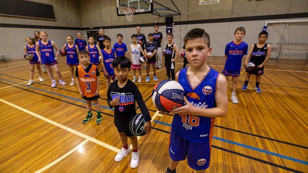 The battle for a new stadium is Maribyrnong is heating up, with Westgate Basketball Association members (pictured) demanding budget action from the local council.