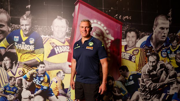 New Parramatta Eels coach Jason Ryles. 