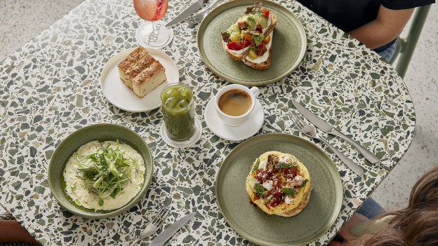 Assorted dishes at The Terrace.