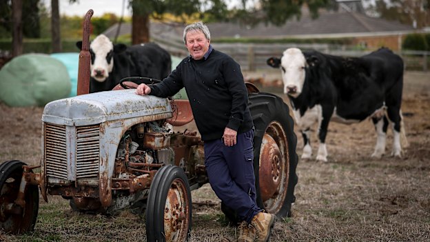 Mark “Butch” Robinson, whose jaw was broken in an infamous country football grand final 40 years ago. 