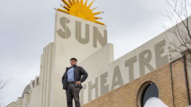 Michael Smith, owner of The Sun theatre in Yarraville.