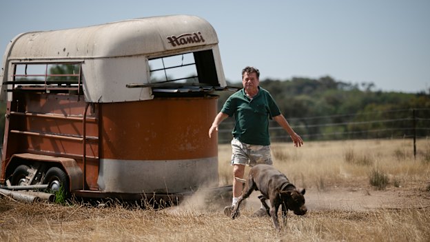 Jimmy at his isolated property where the Bondi gunmen allegedly did “military-style” training.