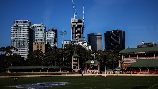 North Sydney Oval has been drawing crowds to sporting games since the 1860s.
