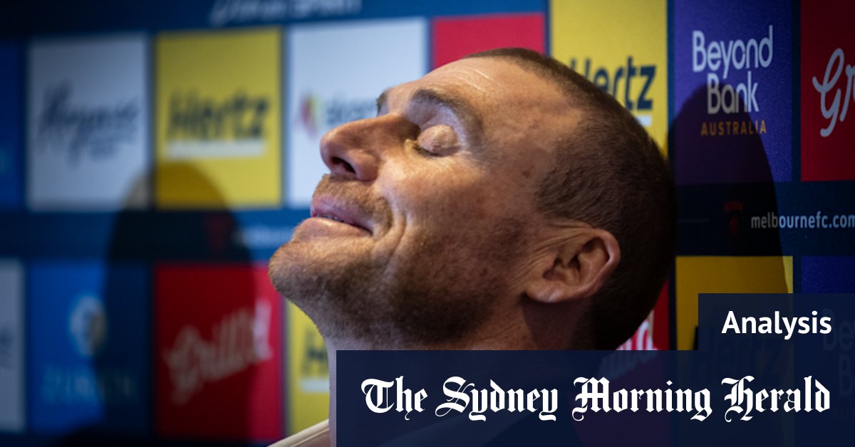 I was in the euphoric rooms after Melbourne’s drought-breaking flag. Here’s how Goodwin came undone