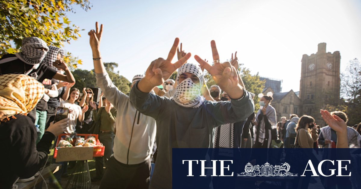 Pro-Palestine university encampments: Fine unis that fail to crack down on 'racist' protests, says Coalition - Vimarsana News