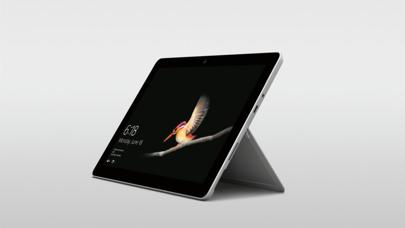 microsoft with new 599 surface go tablet
