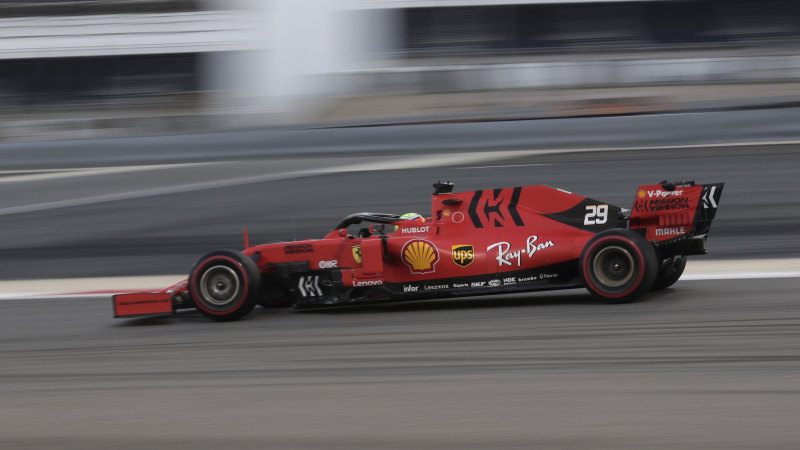 Mick Schumacher Second Fastest In Testing Says Ferrari Felt Like Home