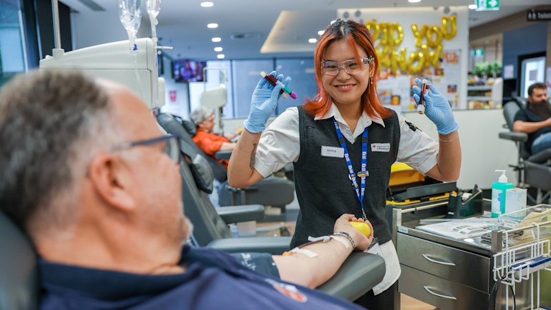 ‘What better thing to do?’ Thousands roll up sleeves to donate blood