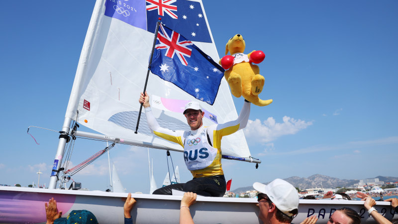 Matt Wearn struggled to get out of bed after Tokyo. Now he’s a dual Olympic champion