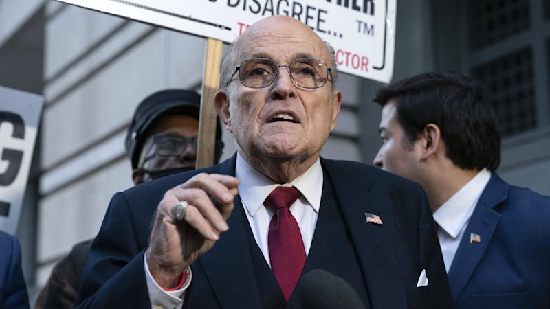 Trump pardons Rudy Giuliani and others involved in efforts to overturn the 2020 election