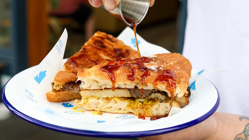In a city of endless sandwiches, this spicy, sticky toastie stands out