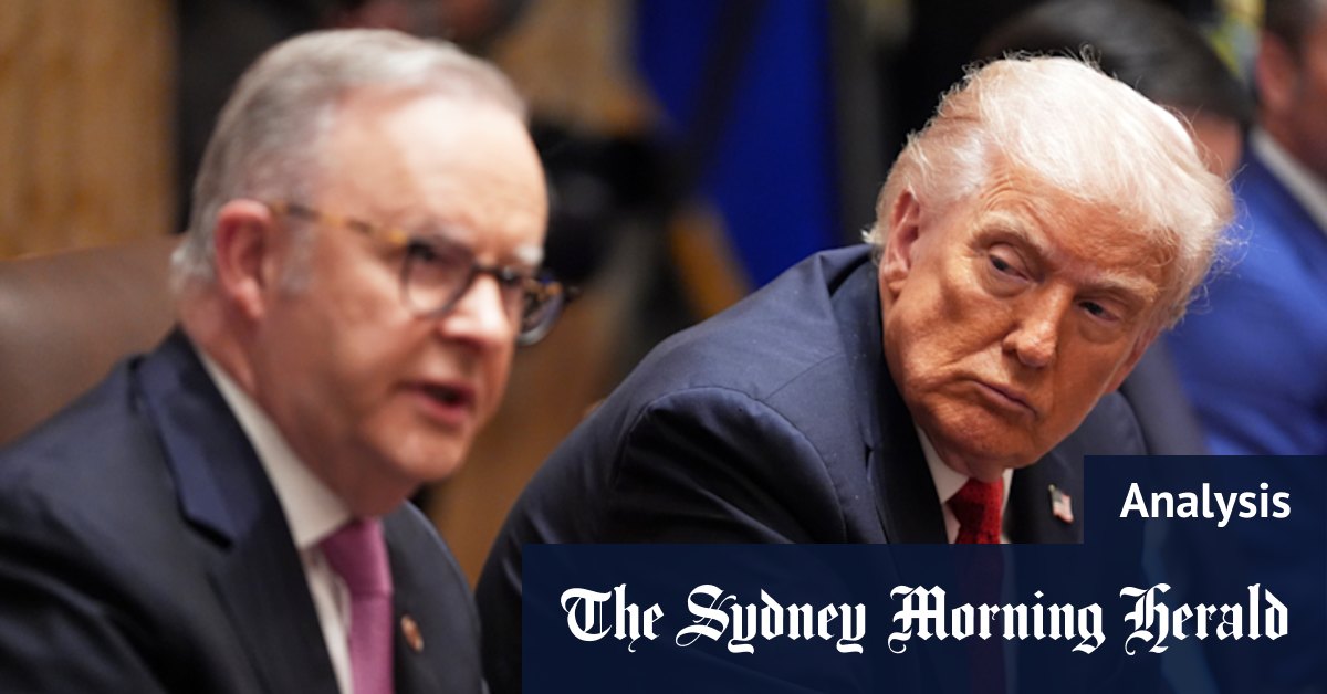 Albanese secured the least expected outcome of his Trump encounter: harmony instead of hysteria