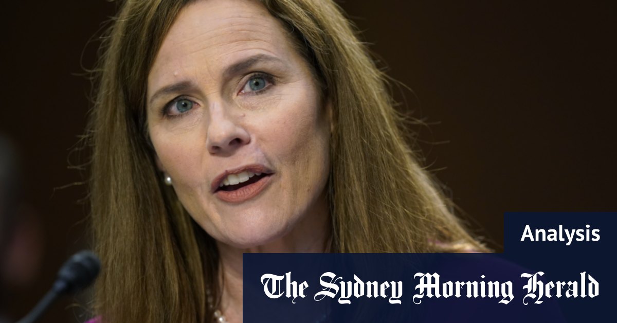 Us 2020 Election Amy Coney Barrett Sails Towards Supreme Court