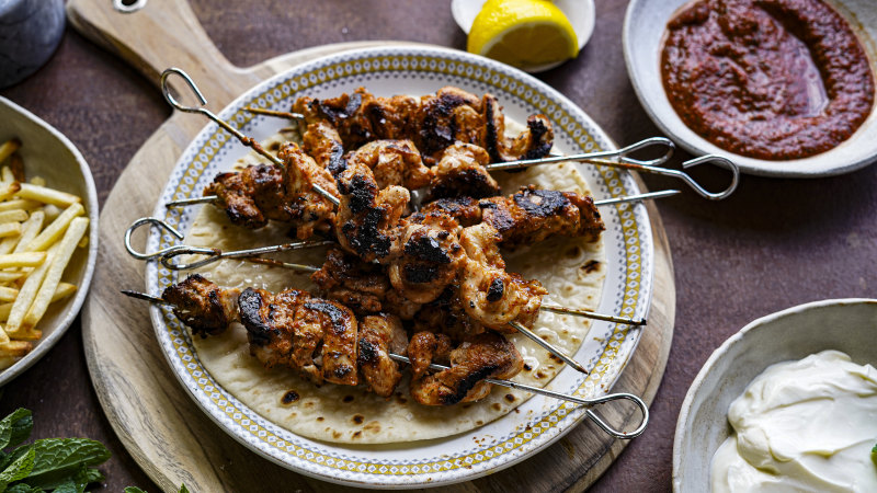 Eight great kebab and souvlaki recipes for a relaxed Friday night in