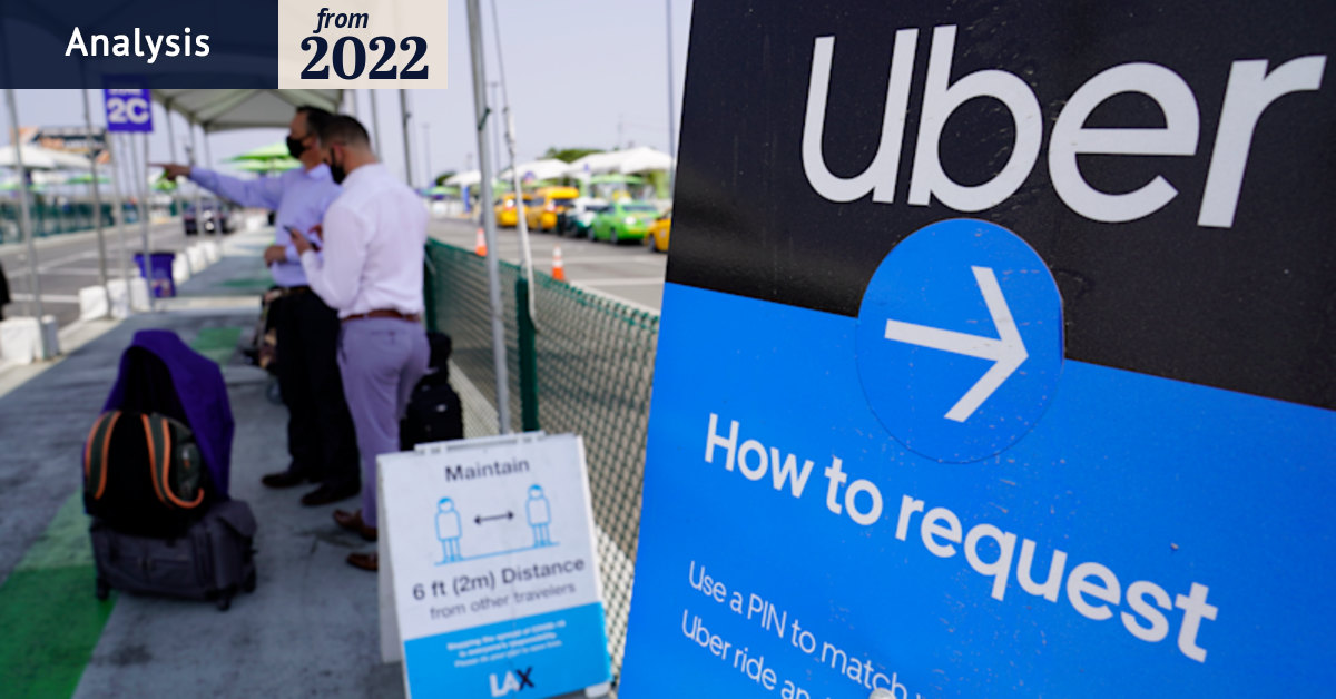 Uber embodies the post-COVID inflationary economy