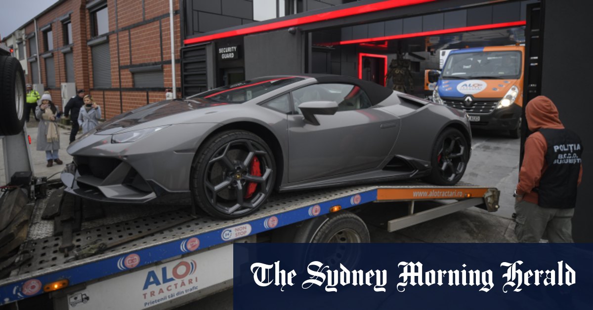 Authorities investigating Andrew Tate seize luxury cars worth millions of dollars