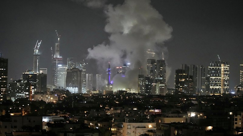 Israel hit by missiles as Iran retaliates for strikes on nuclear sites