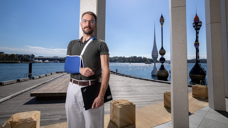 When Lachlan fractured his elbow, he dreaded a hospital trip. This is how he managed to avoid it