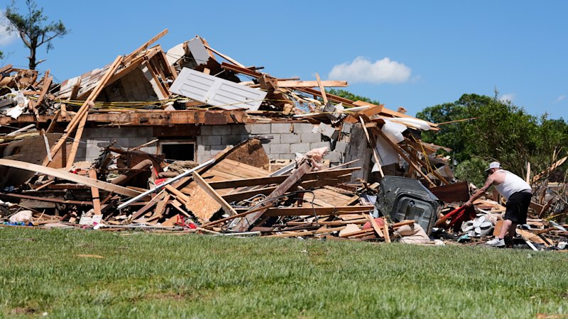 ‘Roaring like a freight train’: Tornado, storms leave at least 27 dead across US Midwest