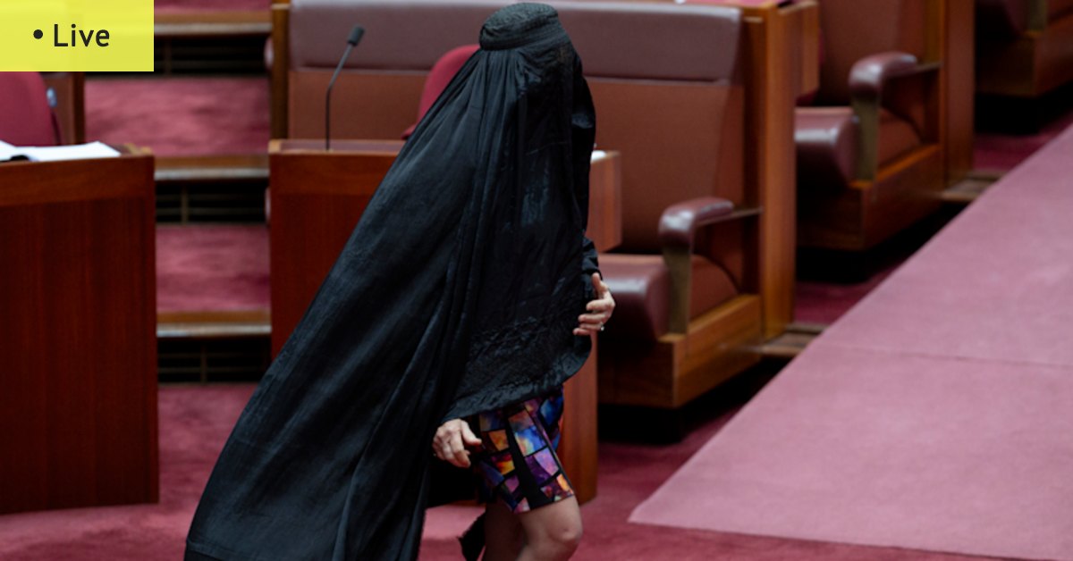 Pauline Hanson censured by Senate after burqa stunt, meets with Barnaby Joyce; Labor Nauru deal slammed by David Pocock, David Shoebridge; CareSuper probes Russian oil hyperlinks