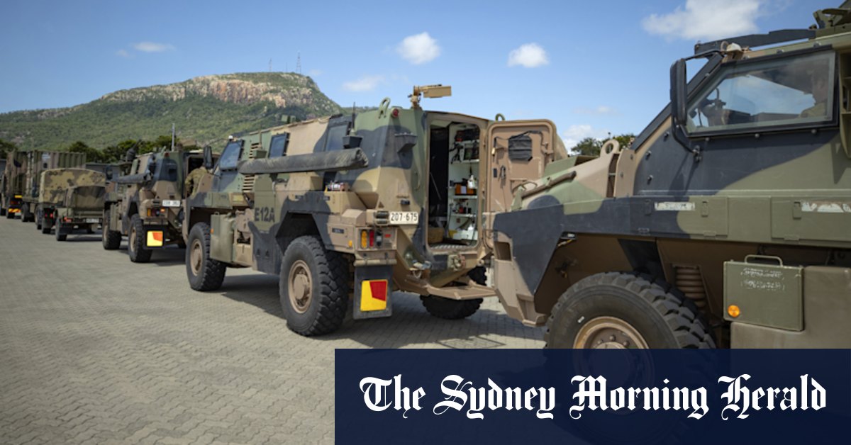 Soldier in life-threatening condition, two others injured in Townsville crash