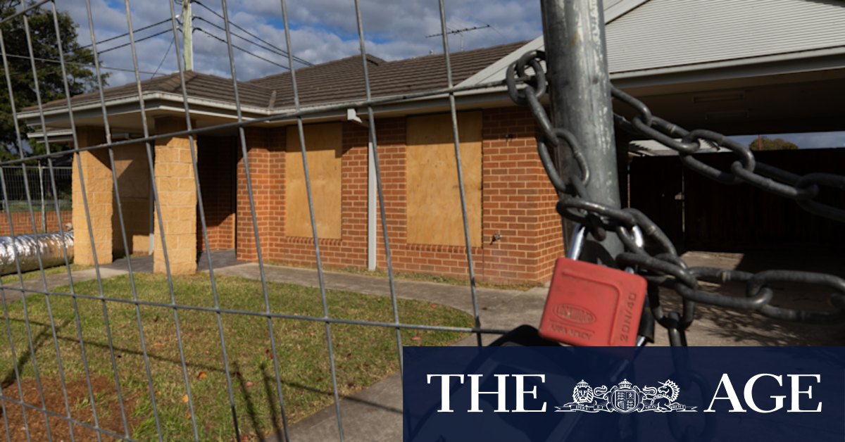 Melbourne housing crisis: In Braybrook, empty public housing properties sit empty - Vimarsana News