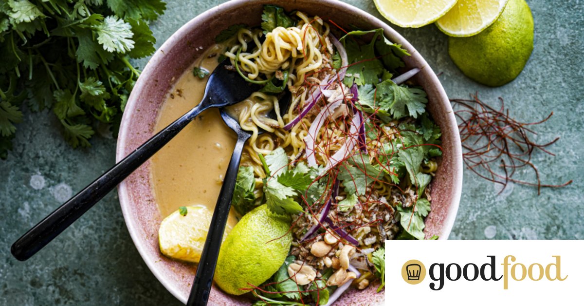 Quick red curry and noodle soup recipe, Katrina Meynink recipes