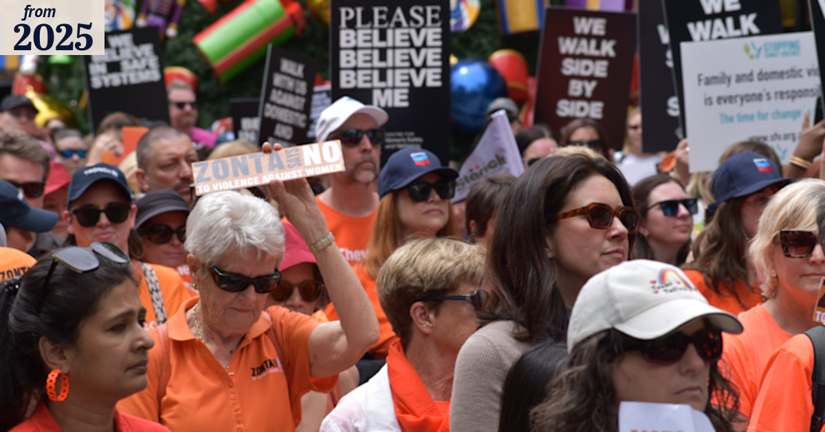 19 deaths in a year: Thousands show support for ending family violence ...