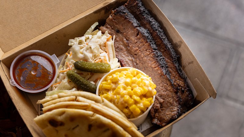 Find some of Sydney’s best barbecued brisket at this suburban car wash