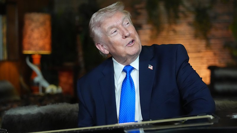 Trump’s post sparks a wild five minutes on markets