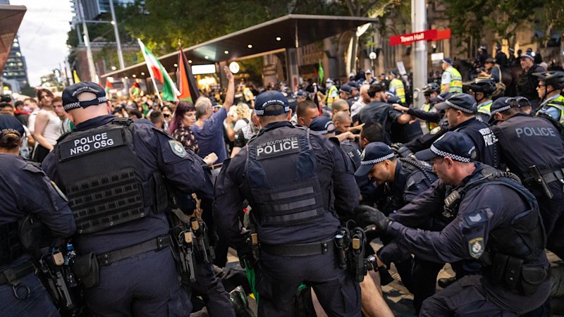The impact of Police watchdog to investigate actions of officers at Sydney Town Hall rally on global standards