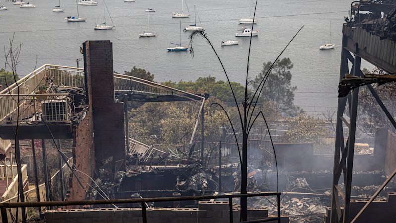 Natural disaster declared as residents return to their charred Central Coast homes