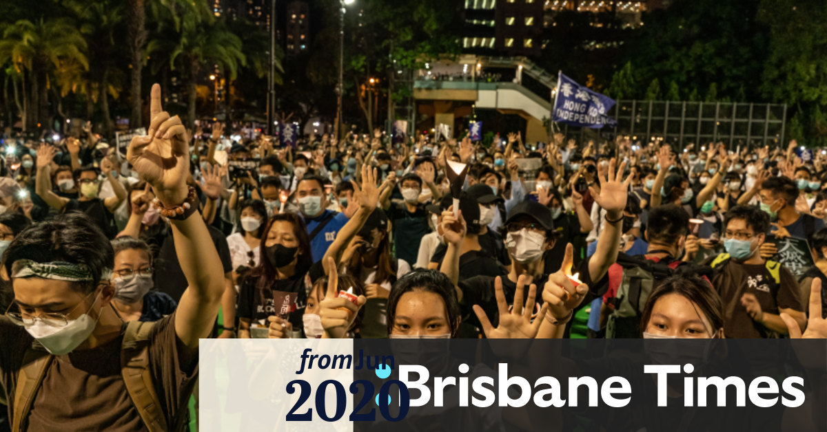 Tiananmen Square massacre memorial: Hong Kong protesters ...
