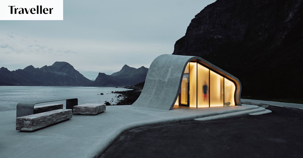 Public toilets are becoming tourist attractions, thanks to cutting-edge designs