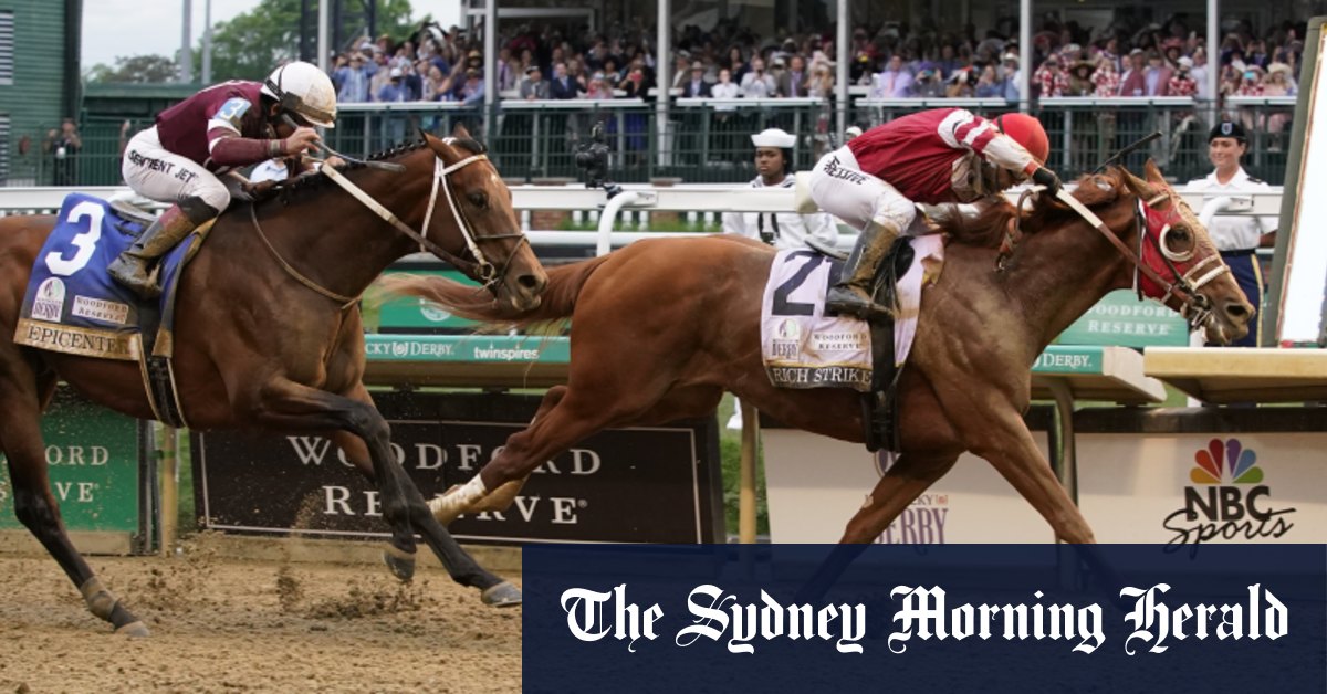 $254 long shot wins Kentucky Derby after race eve call-up – Sydney Morning Herald