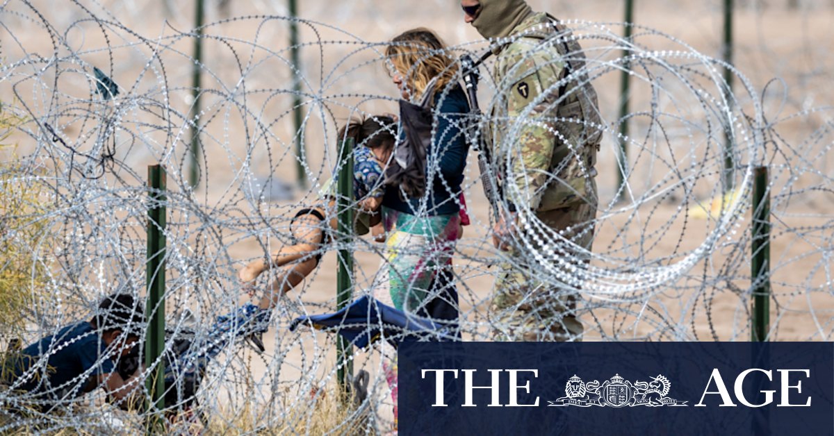 Border games and brinkmanship: who will solve America's migrant crisis? - Vimarsana News