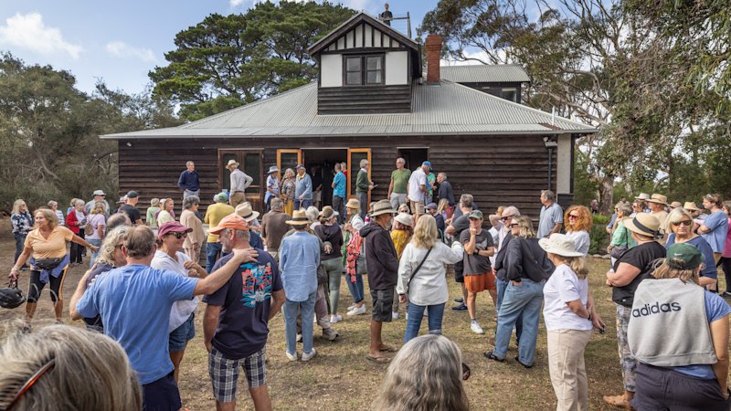 Former PM’s seaside residence passed in at auction after promised federal funding falls over