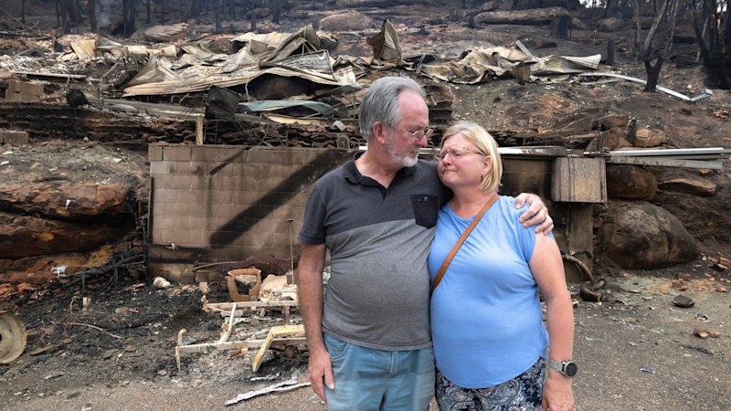 ‘It’s all gone’: Devastated locals confront the aftermath of Central Coast blaze