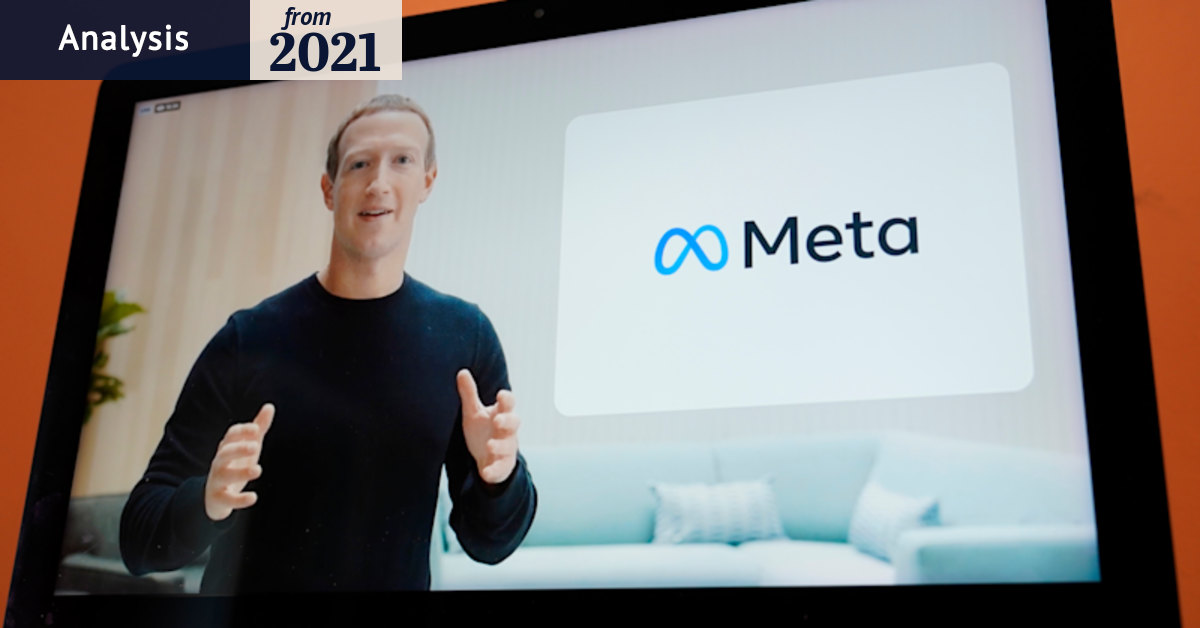 Facebook’s switch to Meta is about a fresh start - and younger customers