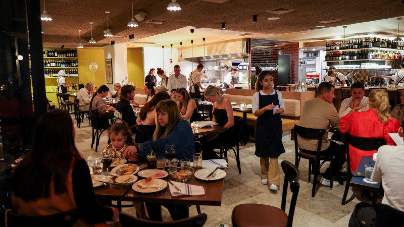 House wines, hand-made pasta and inner-city vibes flow at this buzzy suburban Italian spot