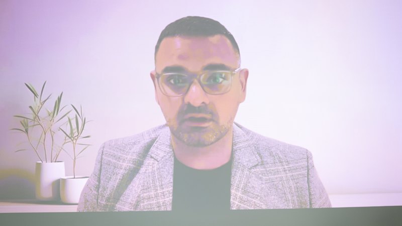 Security kingpin Micky Ahuja holds bizarre press conference in Sydney warehouse