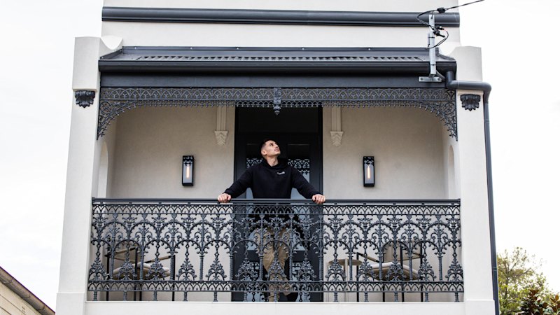 How a reality star turned a derelict terrace into a glam inner west home
