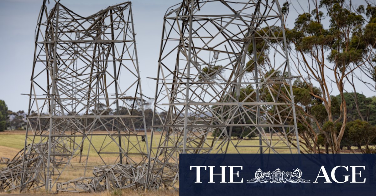 Victoria power outage: More than 1000 transmission towers are rusty and at risk of damage - Vimarsana News