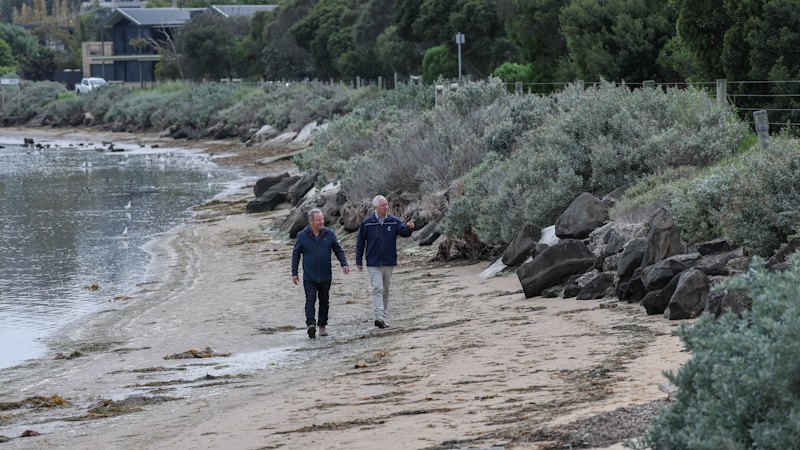Victoria’s coastal towns are at risk of flooding, and these ‘potholes’ are partly to blame